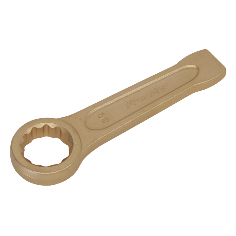 Slogging Spanner Ring End 32mm - Non-Sparking