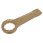 Slogging Spanner Ring End 60mm - Non-Sparking