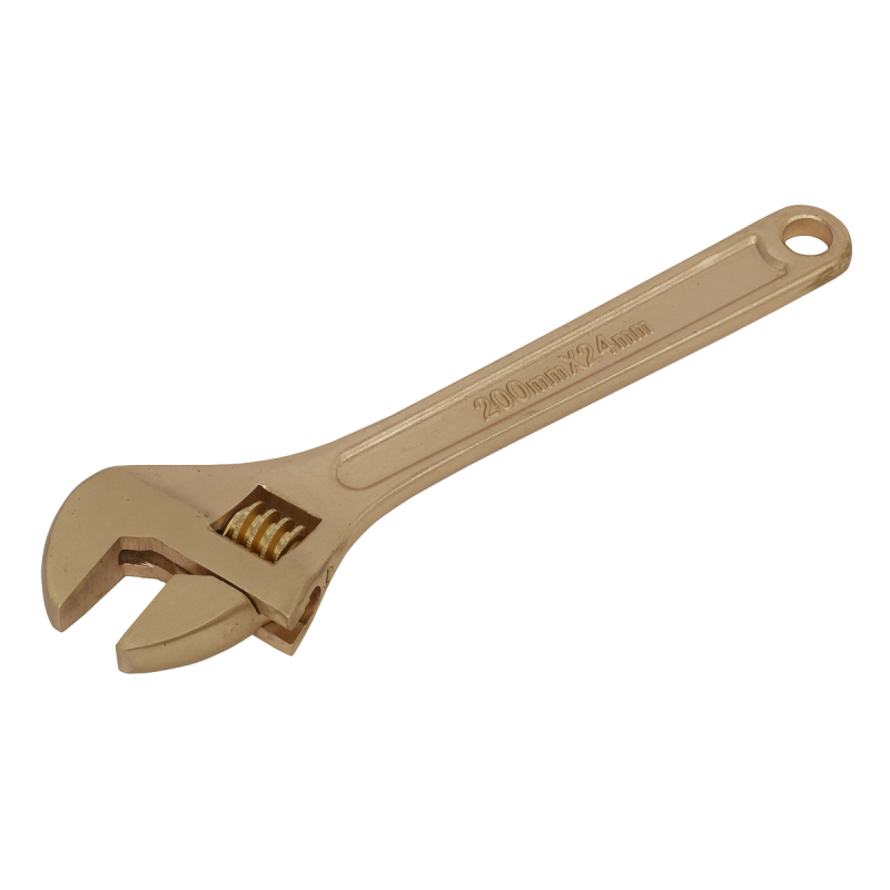 Adjustable Wrench 200mm - Non-Sparking