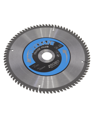 Aluminium Cutting TCT Saw Blade Ø250 x 30mm - 80tpu