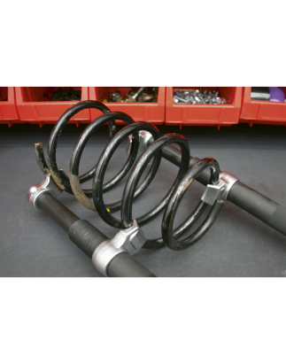 Coil Spring Compressor Set 2pc Heavy-Duty 2500kg/Pair