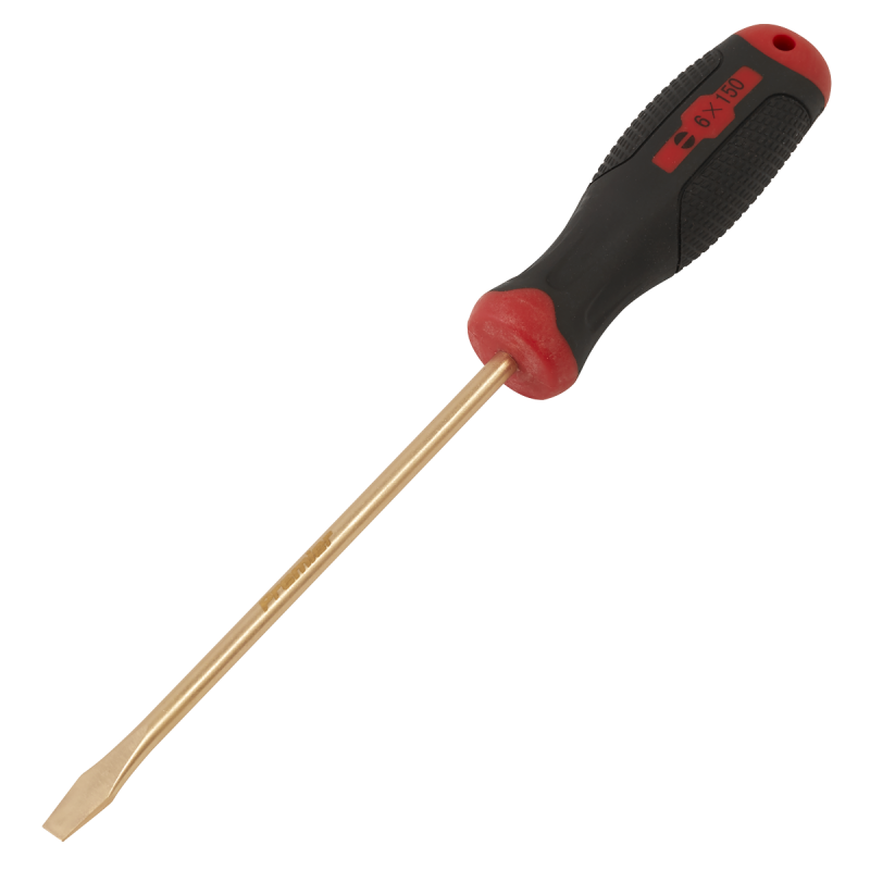 Screwdriver Slotted 6 x 150mm - Non-Sparking