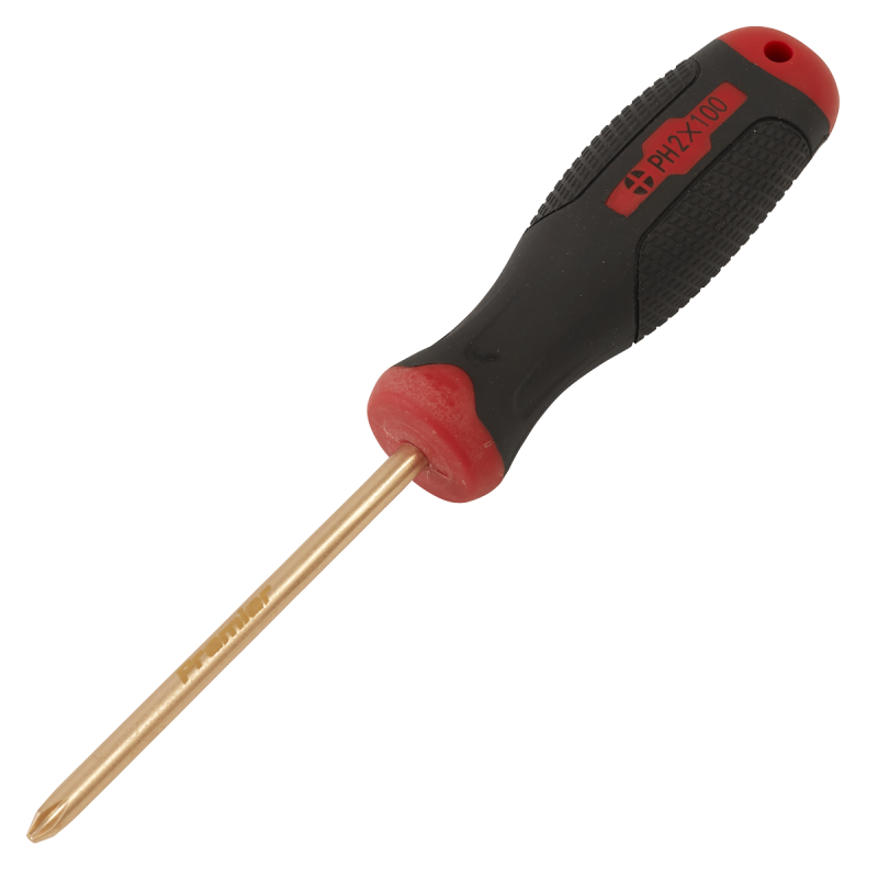 Screwdriver Phillips #2 x 100mm - Non-Sparking