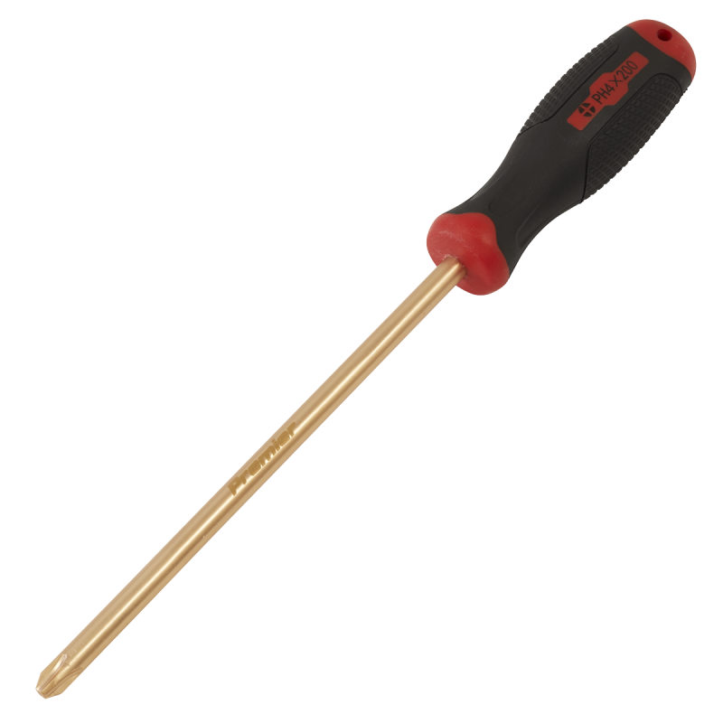 Screwdriver Phillips #4 x 200mm - Non-Sparking