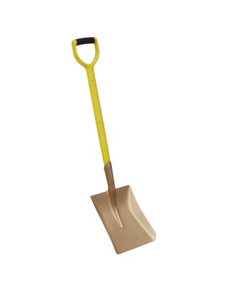 Square Shovel 240 x 418 x 990mm - Non-Sparking