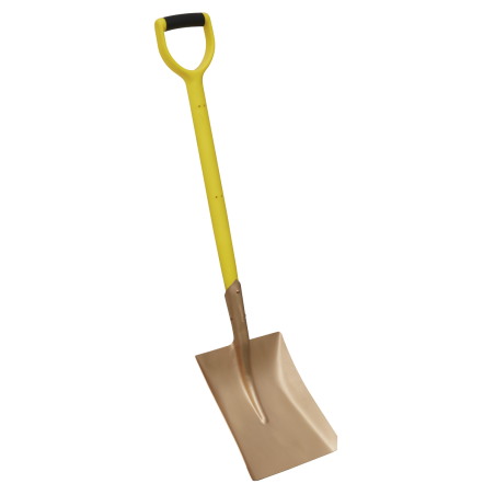 Square Shovel 240 x 418 x 990mm - Non-Sparking