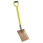 Square Shovel 240 x 418 x 990mm - Non-Sparking