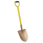 Round Point Shovel 240 x 420 x 990mm - Non-Sparking