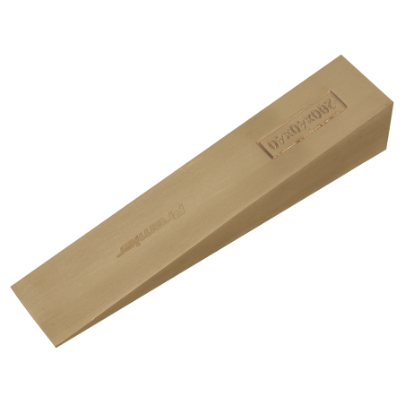 Wedge 200 x 40 x 40mm - Non-Sparking