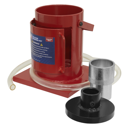 Oil Filter Crusher & Adaptor Combo