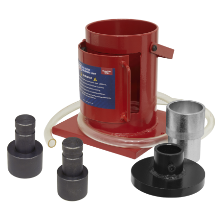 Oil Filter Crusher & Adaptor Combo