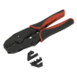 Ratchet Crimping Tool Interchangeable Jaws