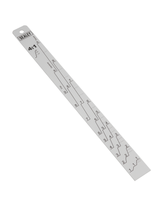 Aluminium Paint Measuring Stick 2:1/4:1