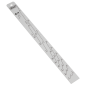 Aluminium Paint Measuring Stick 2:1/4:1