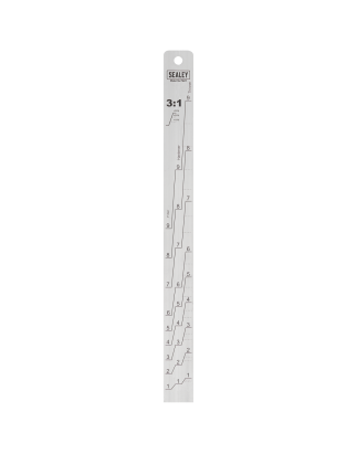 Aluminium Paint Measuring Stick 1:1/3:1