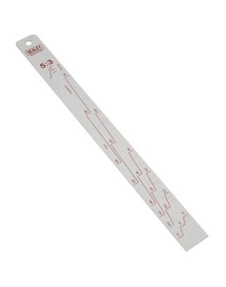 Aluminium Paint Measuring Stick 5:1/5:3