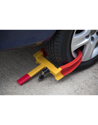 Claw Car Wheel Clamp with Lock & Key