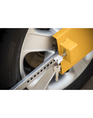 Wheel Clamp with Lock & Key