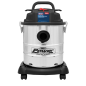 Vacuum Cleaner Wet & Dry Stainless Steel Drum 20L 1200W/230V