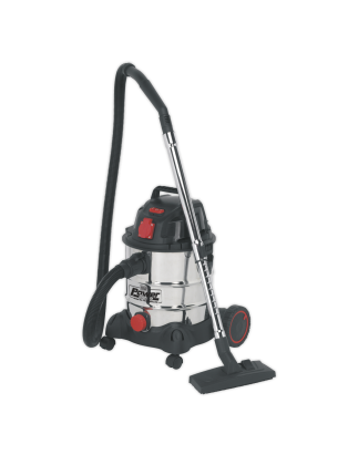 Aspirateur Industriel Tambour Inox Démarrage Automatique 20L 1400W/230V