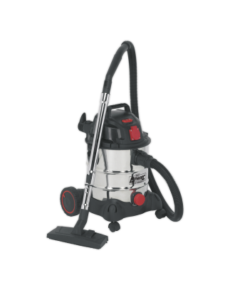 Aspirateur Industriel Tambour Inox Démarrage Automatique 20L 1400W/230V