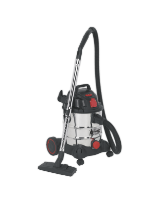 Aspirateur Industriel Tambour Inox Démarrage Automatique 20L 1400W/230V