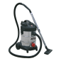 Industrial Vacuum Cleaner Stainless Steel Drum 30L 1400W/230V