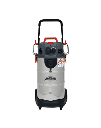 M Class Dust-Free Vacuum Cleaner Wet & Dry Stainless Steel Drum 38L 1500W/230V