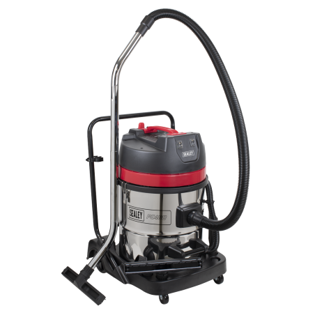 Vacuum Cleaner Wet & Dry Stainless Steel Drum 60L 2400W/230V