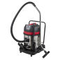 Vacuum Cleaner Wet & Dry Stainless Steel Drum 60L 2400W/230V