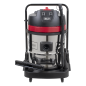 Vacuum Cleaner Wet & Dry Stainless Steel Drum 60L 2400W/230V