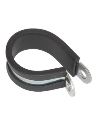 P-Clip Doublé Caoutchouc Ø32mm Paquet de 25