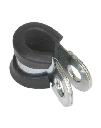 P-Clip Doublé Caoutchouc Ø8mm Paquet de 25