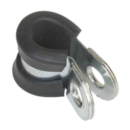 P-Clip Doublé Caoutchouc Ø8mm Paquet de 25