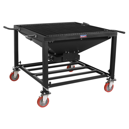 Adjustable Height Plasma Cutting Table/Workbench with Castor Wheels