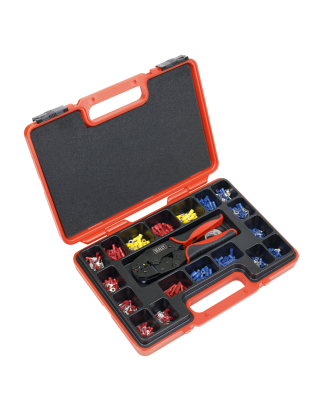 Kit d'outils de sertissage à cliquet, 552 pièces