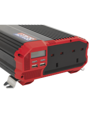 Power Inverter Modified Sine Wave 1100W 12V DC - 230V ~ 50Hz