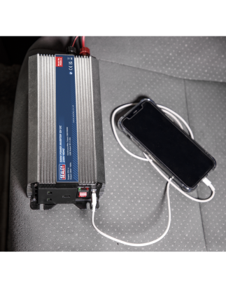 Power Inverter 500W 12V DC - 230V ~ 50Hz