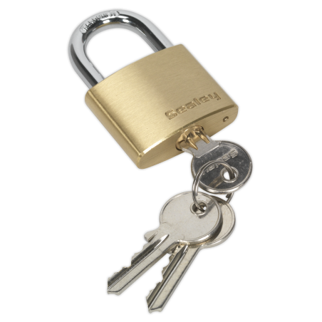 Brass Body Padlock 40mm