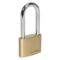 Brass Body Padlock Long Shackle 50mm