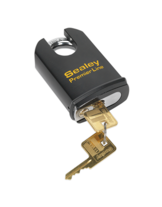 Steel Body Padlock Shrouded Shackle 61mm