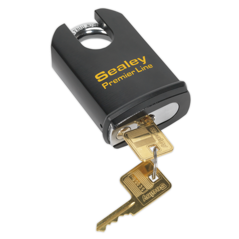 Steel Body Padlock Shrouded Shackle 61mm