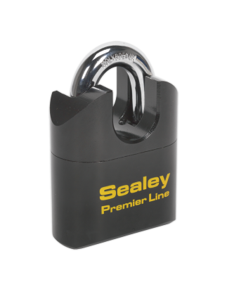 Steel Body Combination Padlock Shrouded Shackle 62mm