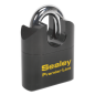 Steel Body Combination Padlock Shrouded Shackle 62mm