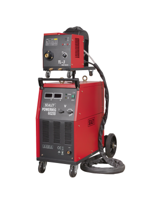 Professional MIG Welder with Binzel® Euro Torch & Portable Wire Drive 250A 415V 3ph