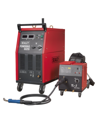 Professional MIG Welder with Binzel® Euro Torch & Portable Wire Drive 250A 415V 3ph