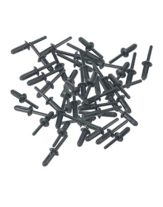 Plastic Rivet Ø6.6 x 17.2mm Pack of 50