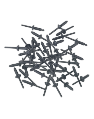 Plastic Rivet Ø5 x 15.8mm Pack of 50