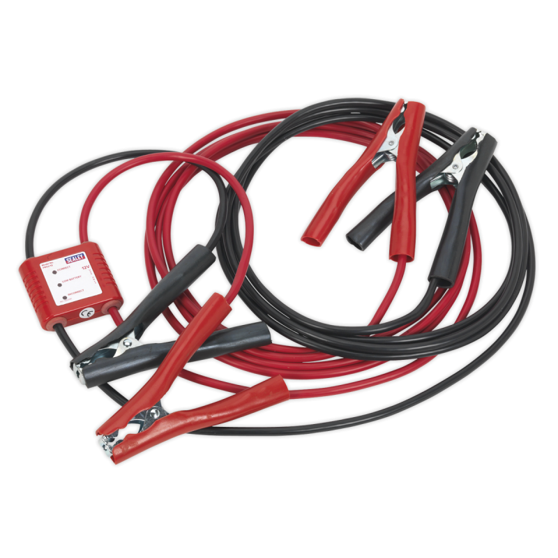 Booster Cables 5m 400A 20mm² with 12V Electronics Protection