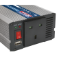 Power Inverter Pure Sine Wave 300W 12V DC - 230V ~ 50Hz